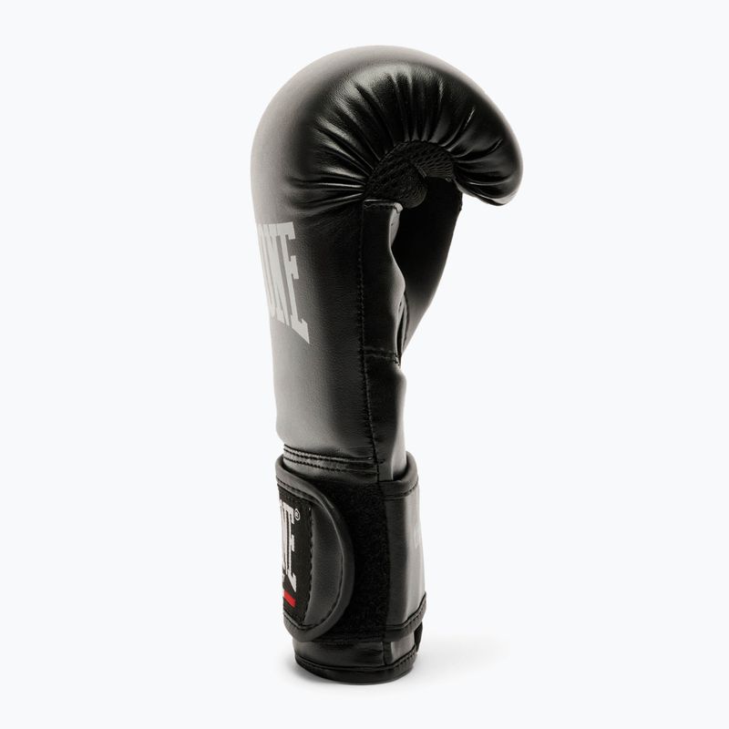 Vaikiškos bokso pirštinės LEONE 1947 Thunder Jr black 5