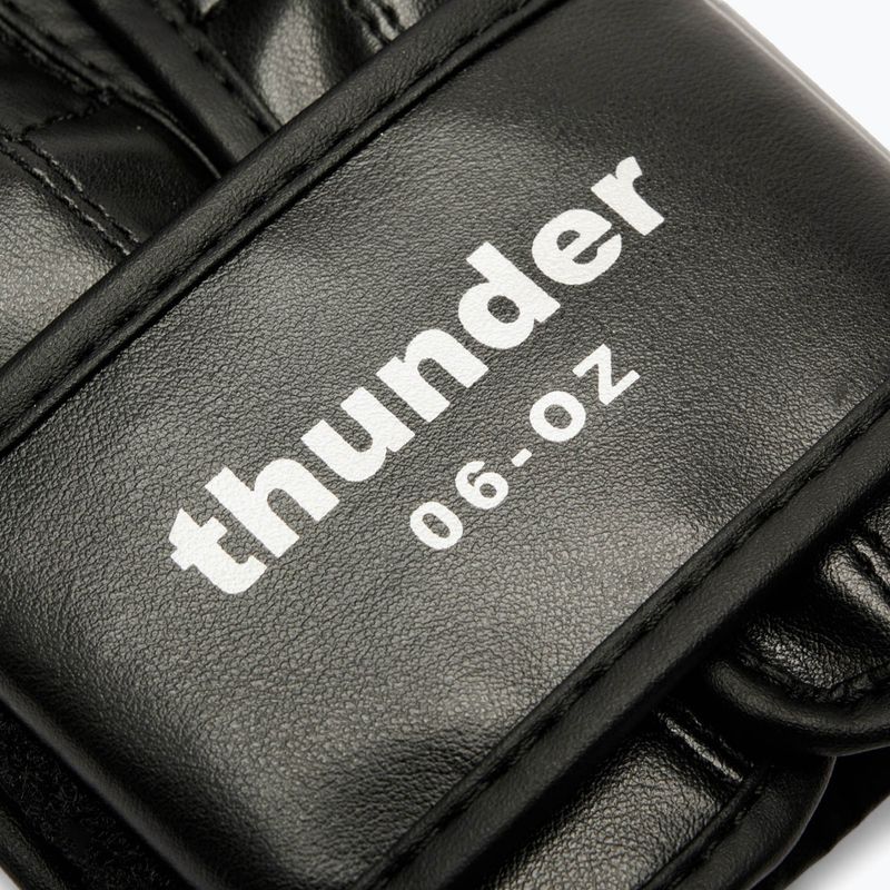 Vaikiškos bokso pirštinės LEONE 1947 Thunder Jr black 7