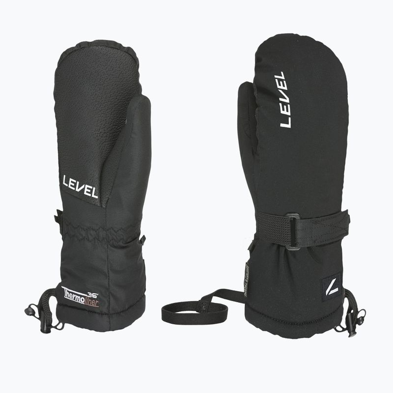 Vaikiškos slidinėjimo pirštinės Level Junior Mitt black