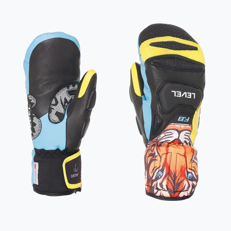 Vaikiškos slidinėjimo kumštinės pirštinės Level SQ Jr CF Mitt orange