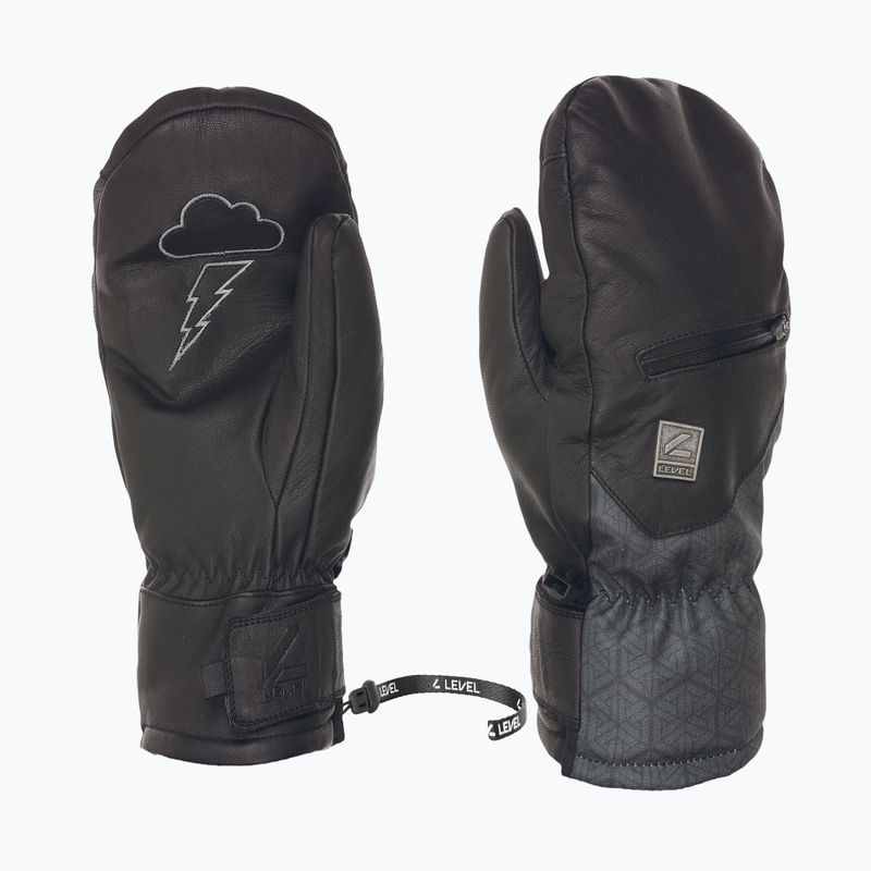 Snieglenčių pirštinės Level Pulsar Mitt black
