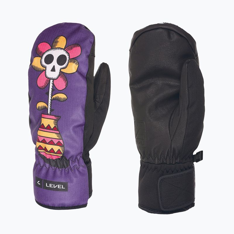 Snieglenčių pirštinės Level Vertigo Pro Mitt purple