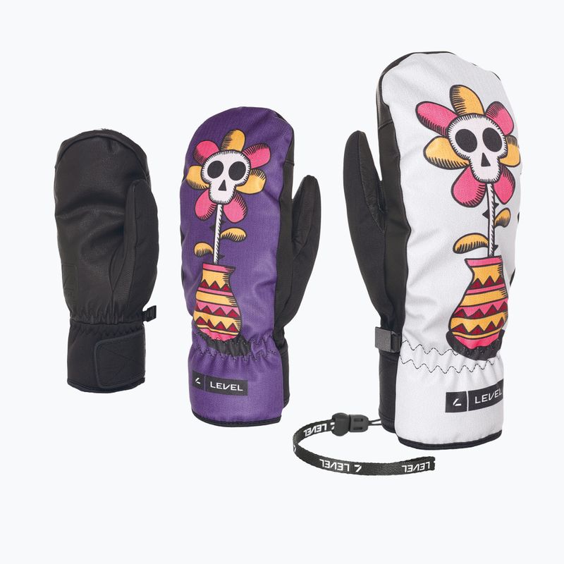 Snieglenčių pirštinės Level Vertigo Pro Mitt purple 2