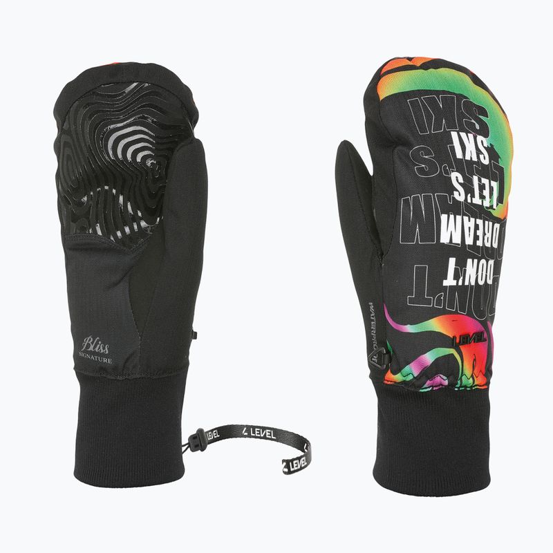 Moteriškos slidinėjimo pirštinės Level Coral Mitt eclipse
