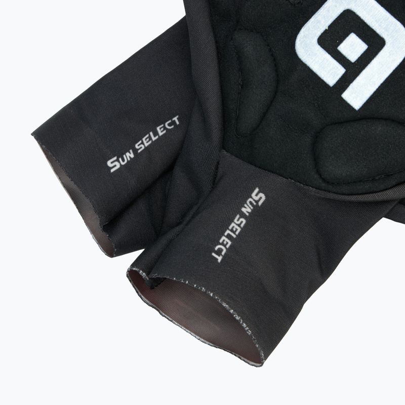 Alé Guanto Estivo Sun Select juodos/baltos spalvos dviratininko pirštinės 5