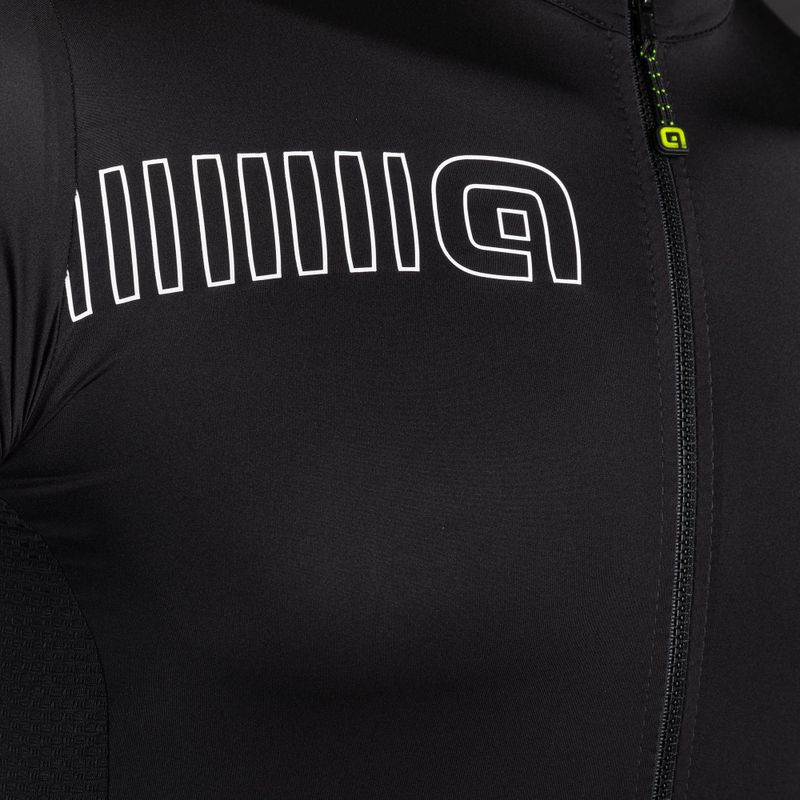 Vyriški Alé Maglia MC Color Block dviratininkų marškinėliai black 8