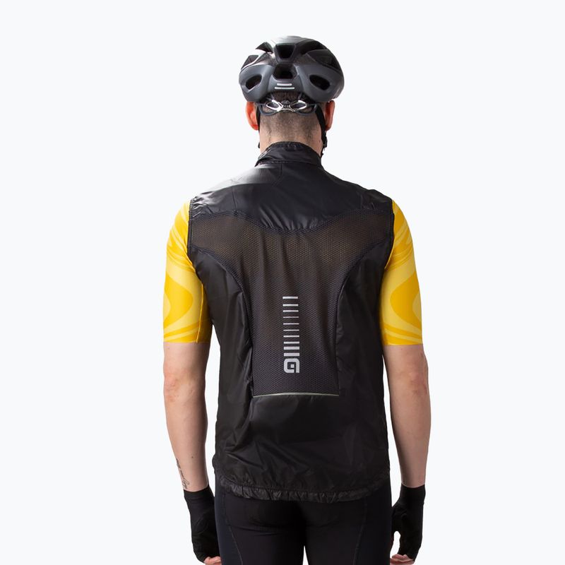 Vyriška Alé Gilet Light Pack dviračių liemenė juoda 2