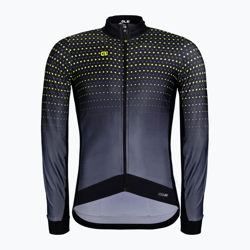 Vyriškas dviratininko džemperis Alé Bullet nero grigio black/grey 5
