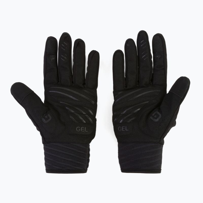 Dviračių pirštinės Alé Windprotection nero/black 2