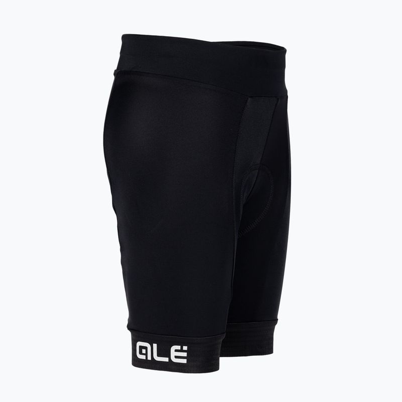 Alé Pantalone S/B Bimbo Kid dviračių šortai juodi/balti 3