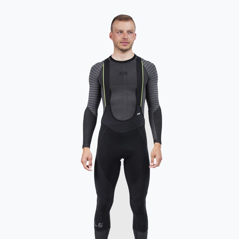 Vyriškos dviratininko kelnės Alé Clima Warm nero/black