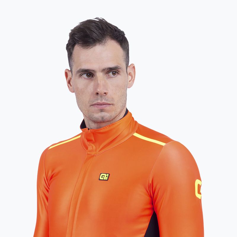 Vyriška dviratininko striukė Alé K-Tornado 2.0 arancio fluo/fluo orange 3