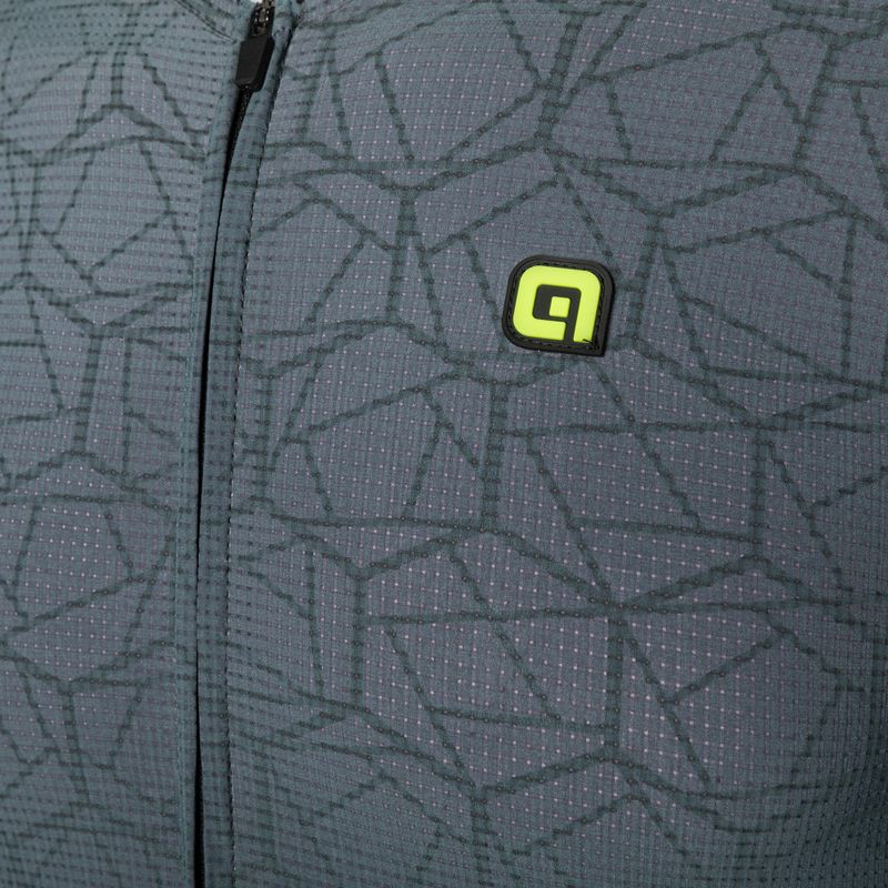 Vyriški Alé Maglia MC Velocity dviratininkų marškinėliai pilkos spalvos 10