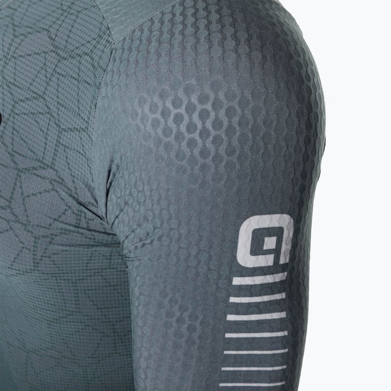 Vyriški Alé Maglia MC Velocity dviratininkų marškinėliai pilkos spalvos 12