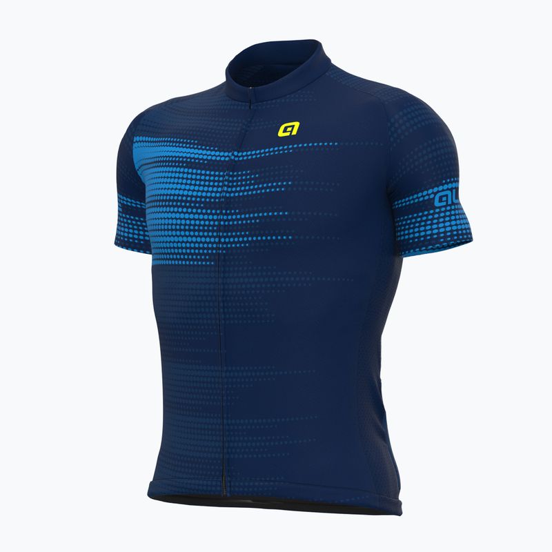 Vyriški dviratininko marškinėliai Alé Maglia MC Turbo blue 6