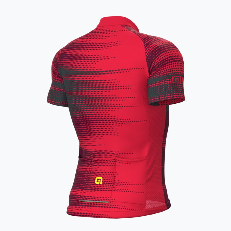Vyriški dviratininko marškinėliai Alé Maglia MC Turbo red 8