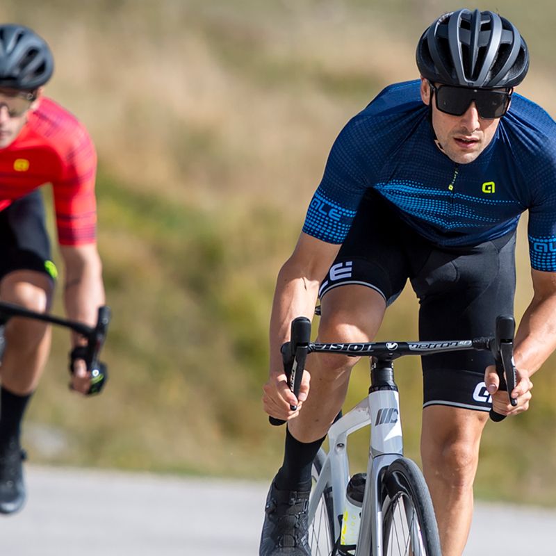 Vyriški dviratininko marškinėliai Alé Maglia MC Turbo red 9