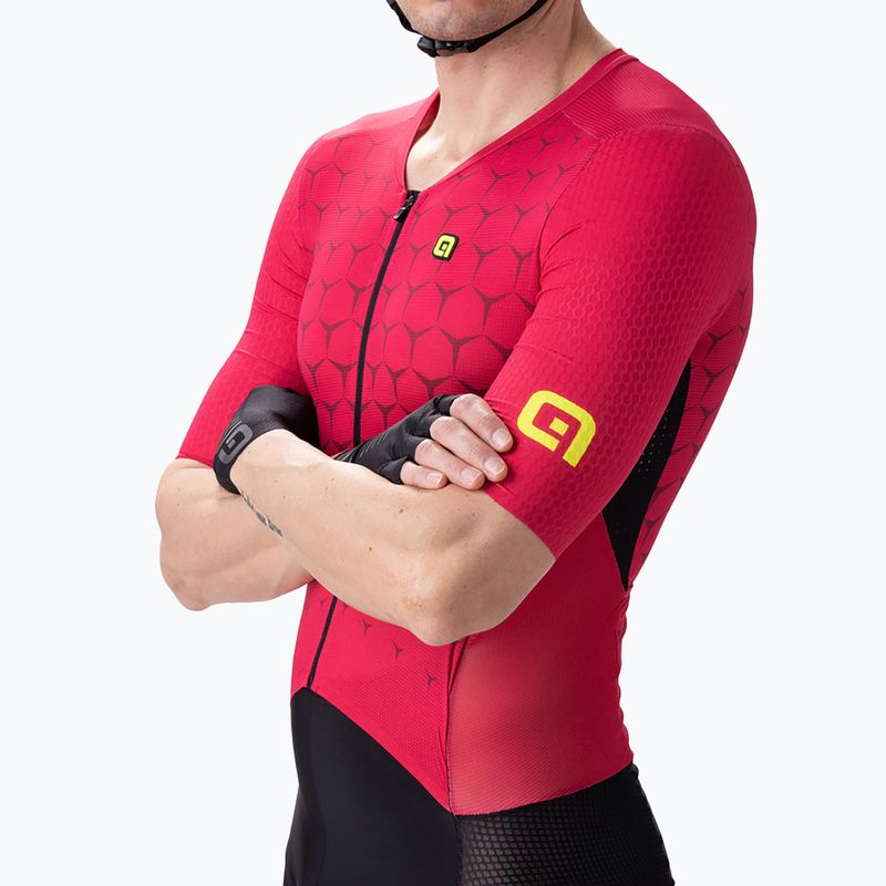 Vyriškas triatlono kostiumas Alé Body MC Hive red 4
