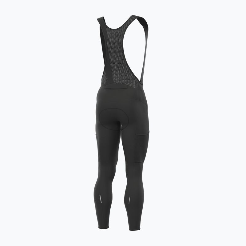 Vyriškos dviračių kelnės Alé Stones Cargo Bibtights black 2