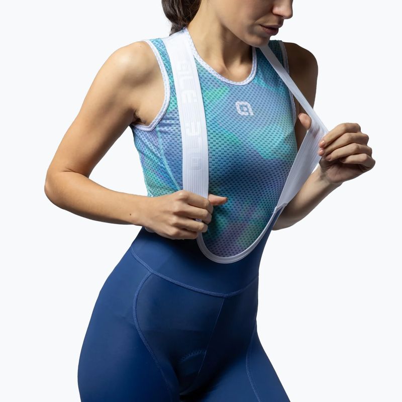 Moteriški dviračių šortai Alé Magic Colour Bibshorts blue 3