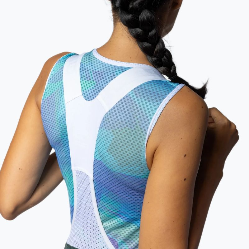 Moteriški dviračių šortai Alé Magic Colour Bibshorts forest green 4