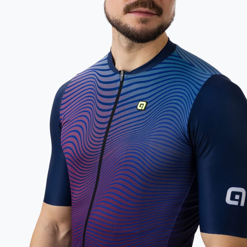 Vyriški dviratininko marškinėliai Alé Onda navy blue 3