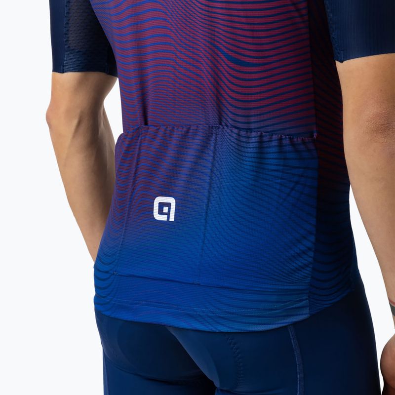 Vyriški dviratininko marškinėliai Alé Onda navy blue 5
