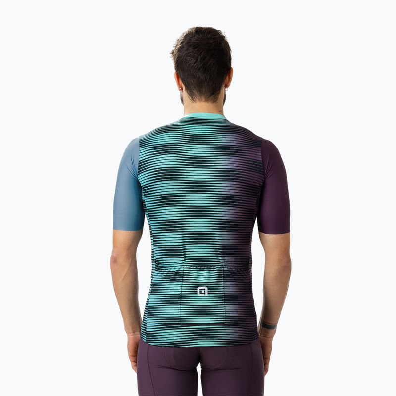 Vyriški dviratininko marškinėliai Alé Dinamica aqua green 8