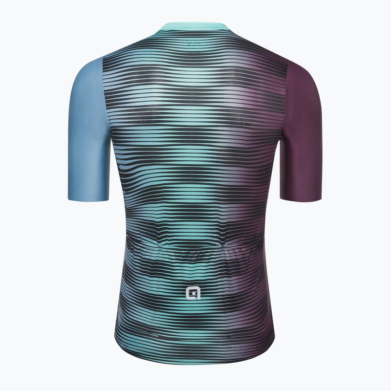 Vyriški dviratininko marškinėliai Alé Dinamica aqua green 2