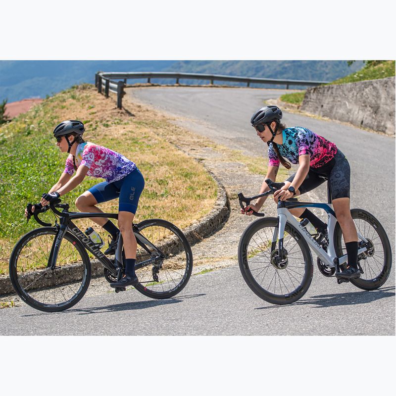 Moteriški dviratininkių marškinėliai Alé Nadine white 6