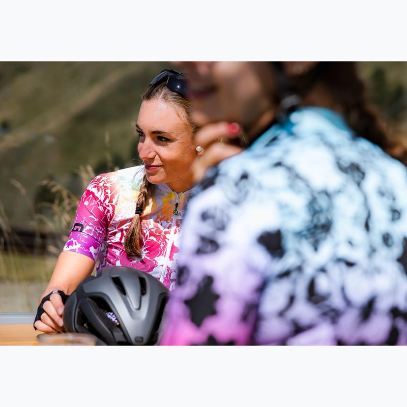 Moteriški dviratininkių marškinėliai Alé Nadine white 7