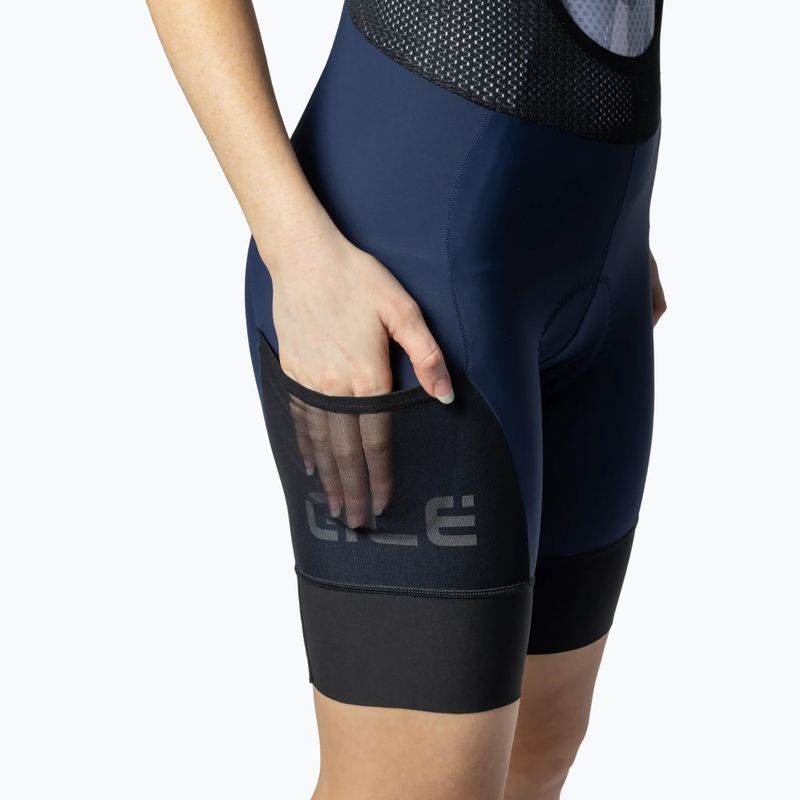 Moteriški dviračių šortai Alé Stones Cargo Bibshorts atmosphere blue 5