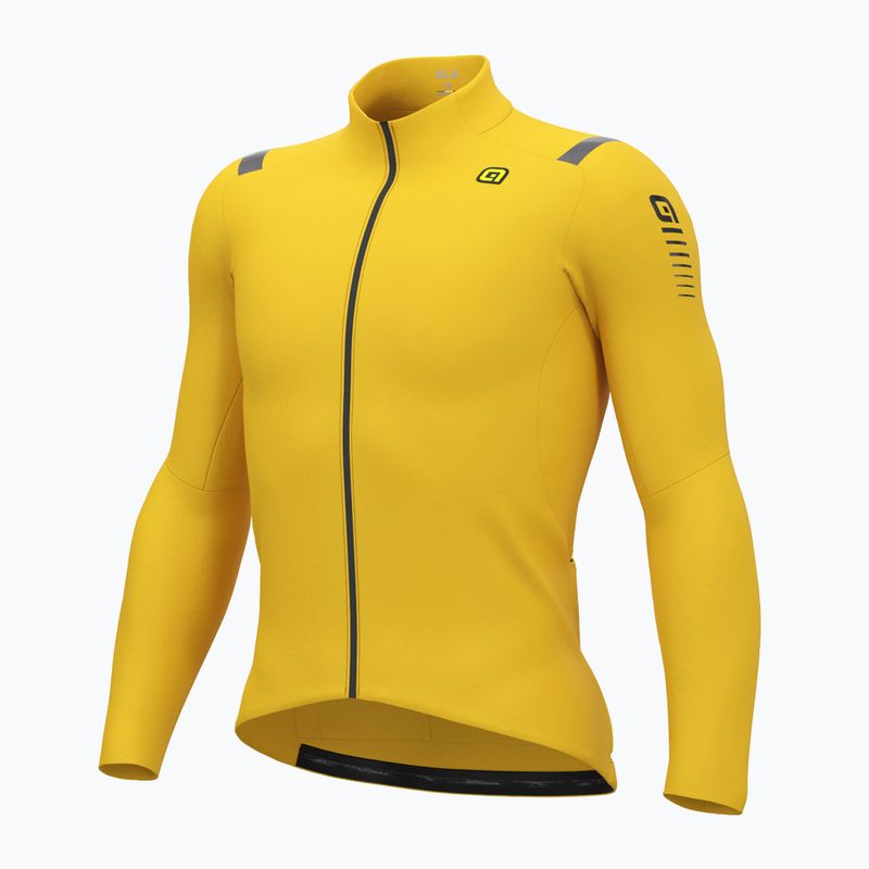 Vyriškas dviračių džemperis Alé Warm Race yellow 6