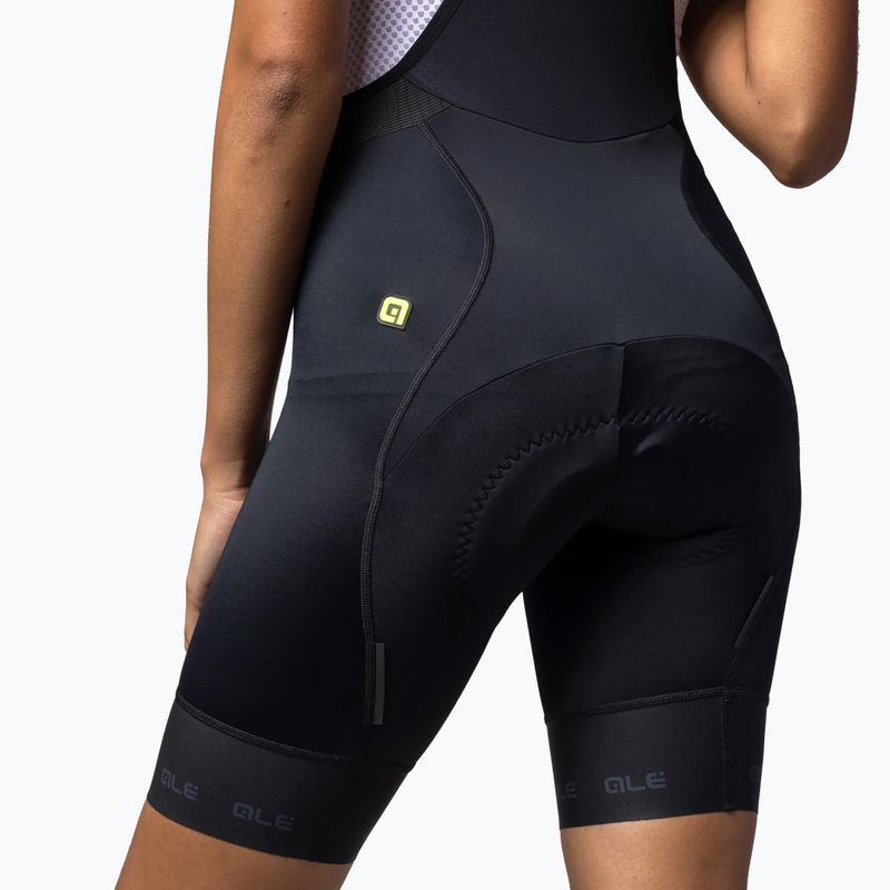 Moteriški dviračių šortai Alé Strada 2.0 Bibshorts black 5