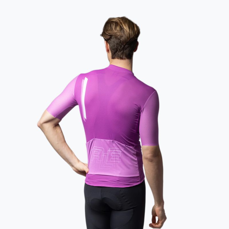 Vyriški dviračių marškinėliai Alé Follow Me cyclamen 2