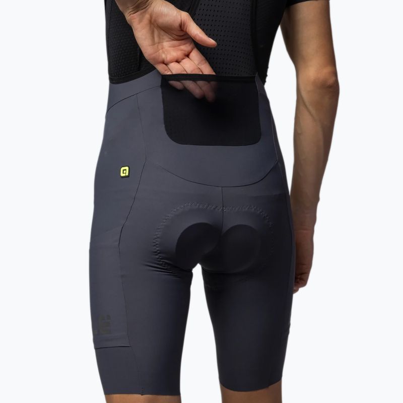 Vyriški dviračių šortai Alé Gravel Pro Bibshorts titanium 5