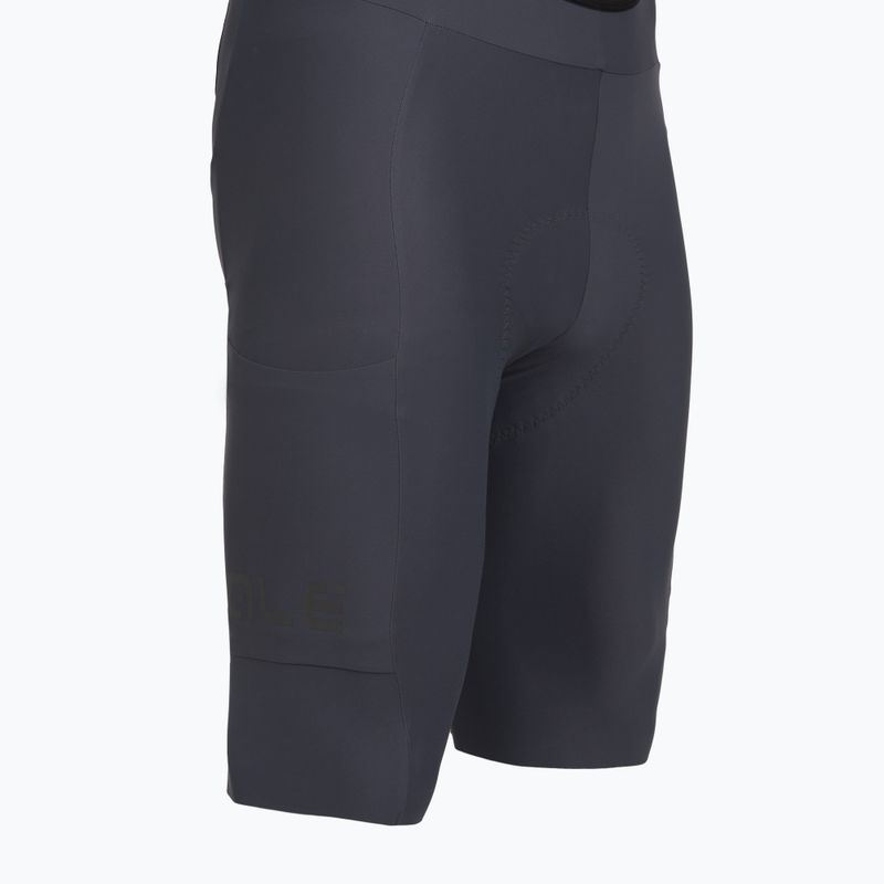 Vyriški dviračių šortai Alé Gravel Pro Bibshorts titanium 9