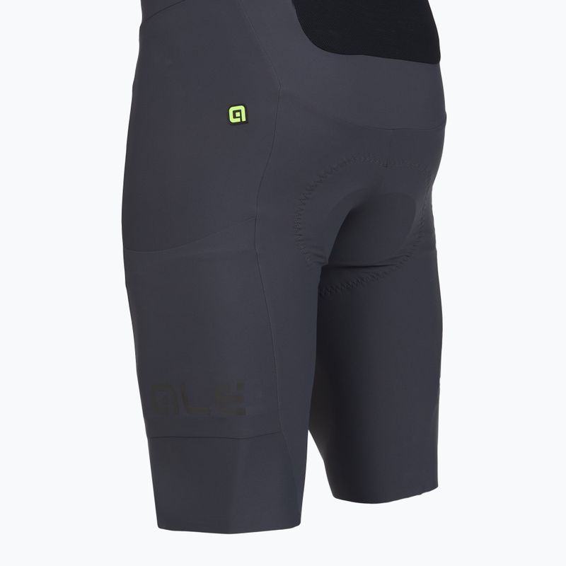 Vyriški dviračių šortai Alé Gravel Pro Bibshorts titanium 10