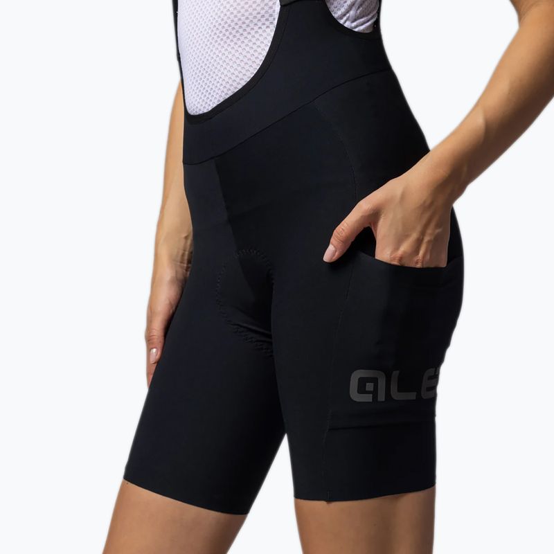 Moteriški dviračių šortai Alé Gravel Pro Bibshorts black 5
