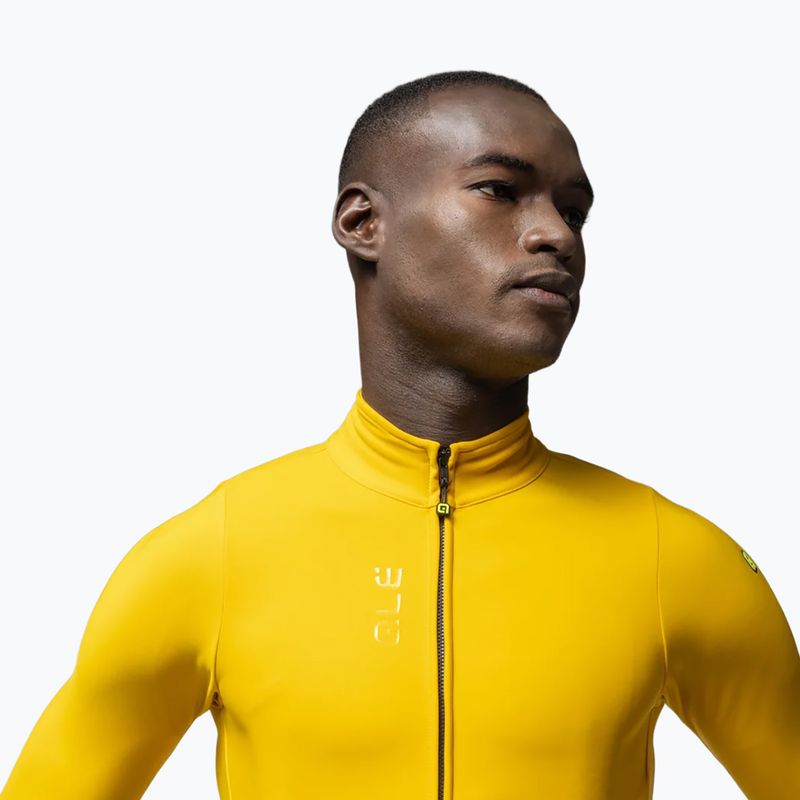 Vyriškas dviračių džemperis Alé Fondo 3.0 LS Jersey zenzero/ginger 3