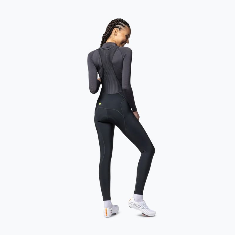 Moteriškos dviračių kelnės Alé Winter Bibtights nero/black 2