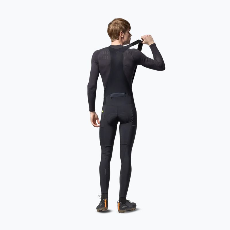 Vyriškos dviračių kelnės Alé Stones Cargo 2.0 Bibtights nero/black 2