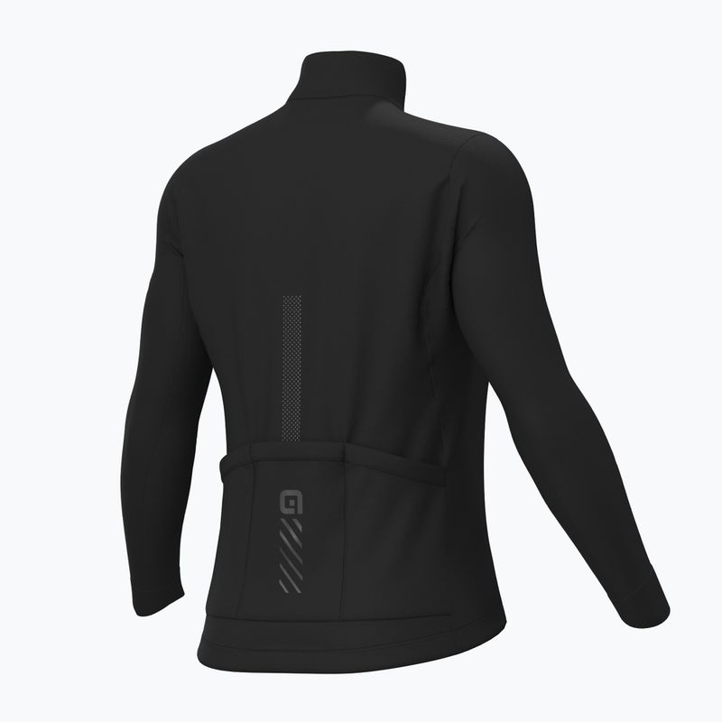 Moteriškas dviračių džemperis Alé Fondo 3.0 LS Jersey nero/black 2