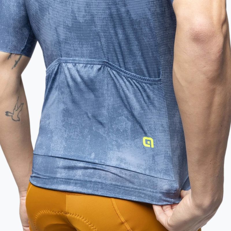 Vyriški dviračių marškinėliai Alé Deep powder blue 5