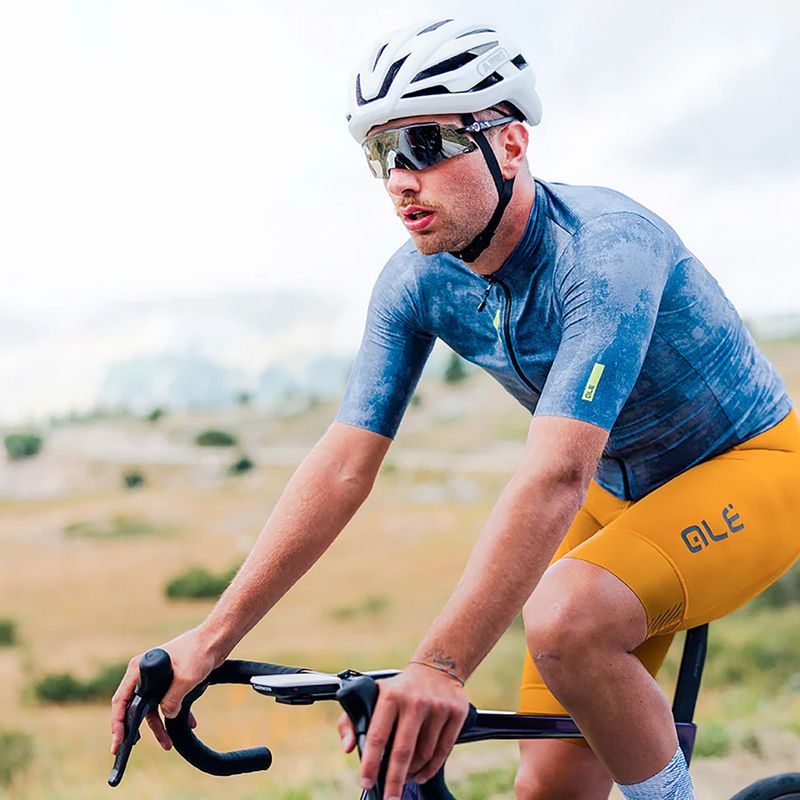 Vyriški dviračių marškinėliai Alé Deep powder blue 6