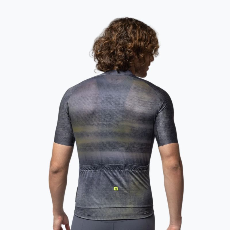 Vyriški dviračių marškinėliai Alé Traccia black 2