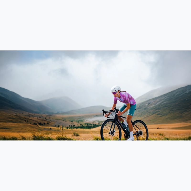 Moteriški dviračių marškinėliai Alé Argon pink combo 7