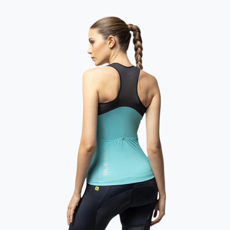 Moteriški dviračių marškinėliai Alé Color Block TT bay 3