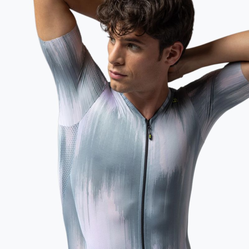 Vyriškas dviračių kombinezonas Alé Argon sage grey 4