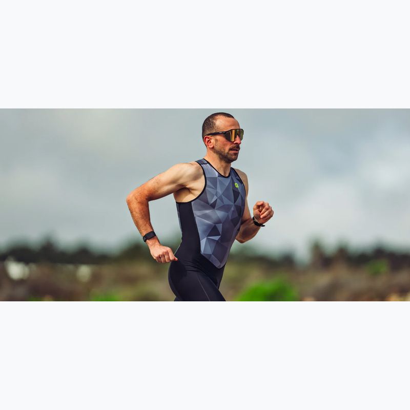 Vyrų triatlono kostiumas Alé Triple grey 6